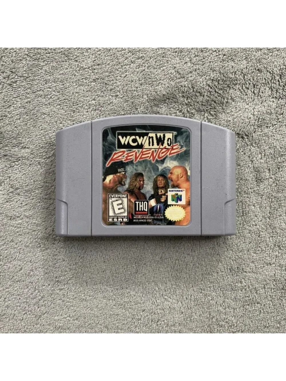 WCW nWo Revenge Nintendo 64 N64 Authentic Cartridge Tested Working